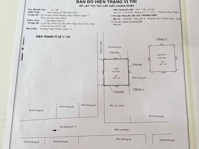 ✅CHÍNH CHỦ, 25m², Gần Bến Xe Bus Hiệp Thành, Quận 12, Có Thương Lượng