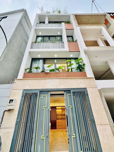Nhà 50m2 Hoàng Hoa Thám, P6, Bình Thạnh. Xây 1 trệt 3 lầu, sổ riêng