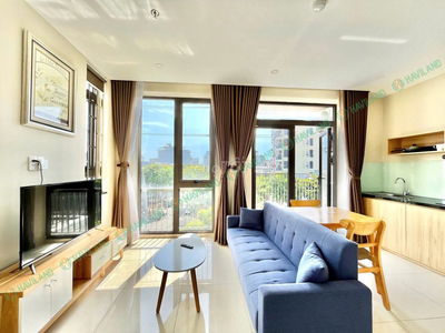 CĂN HỘ 1PN CÓ BAN CÔNG VÀ CỬA SỔ THOÁNG VIEW SÔNG, KHU VỰC MỸ AN☀️