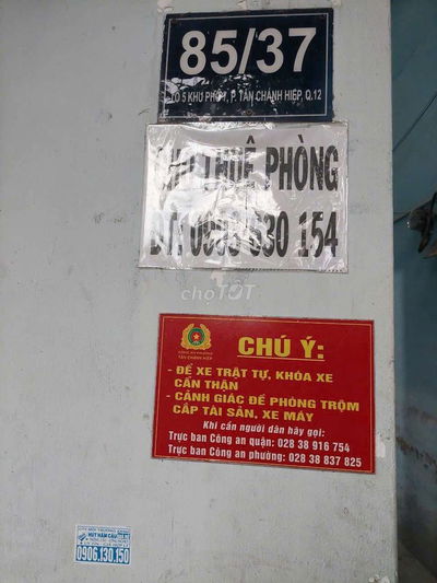 Phòng có gác, phòng mặt tiền hẻm 4m5