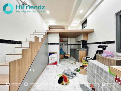 Căn Hộ Mới Xây Có Gác Đầy đủ Nội Thất máy giặt riêng Gần gigamall
