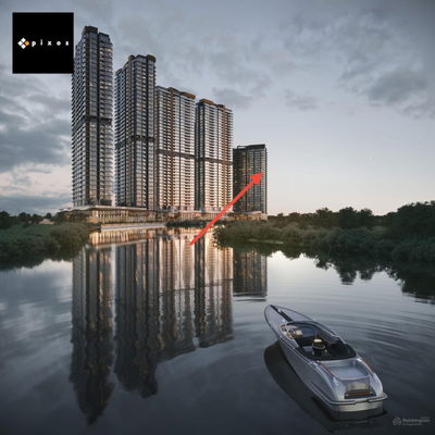RỔ HÀNG NHỮNG CĂN HOA HẬU 2PN, 3PN VIEW RẠCH CHIẾT, TẶNG KÈM Ô ĐẬU XE ĐỊNH DANH.