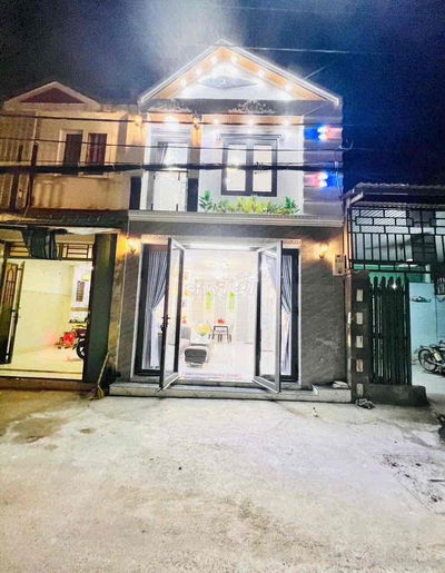 ☎️☎️☎️BÁN NHÀ MẶT TIỀN HẺM 8M - 3PN - TẶNG NỘI THẤT - TT.NHÀ BÈ