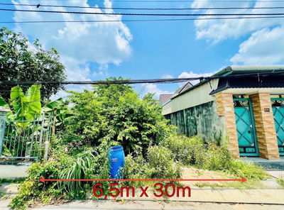 đất THỔ CƯ(6,5m x 30m) mt nhựa 8m, giá siêu NGỘP 490TR , Tân Phú Trung
