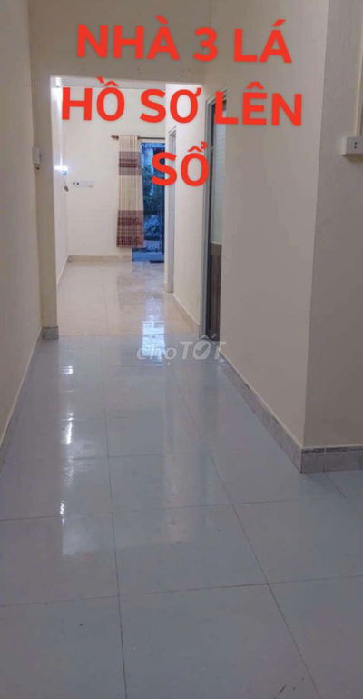 ĐẤT 3 LÁ HỒ SƠ LÊN SỔ SẴN CẤP4 KIÊN CỐ