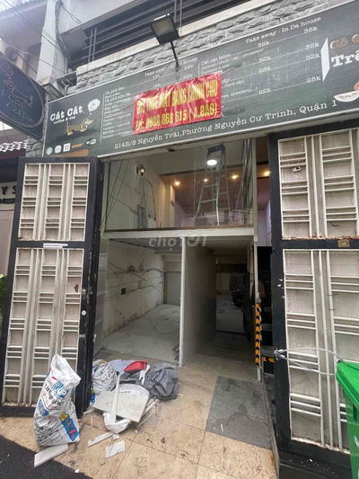 chính chủ cho thuê mặt bằng nhỏ quận 1