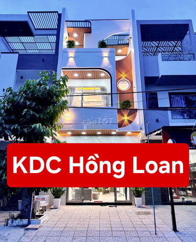 NHÀ 2 LÂU FUL NỘI THẤT CAO CẤP - KDC HỒNG LOAN