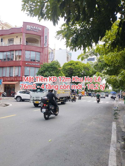 Ngộp Lê Cao Lãng - 4,1x19m - 4 tầng Mặt Tiền Kinh Doanh Khu Họ Lê