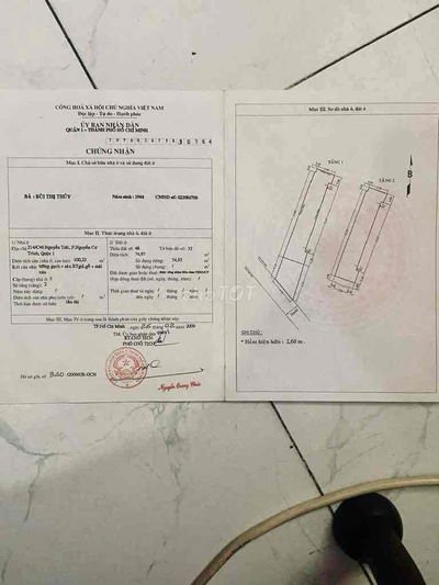 Cần Bán Nhà 2 Căn Liền Kề Quận 1