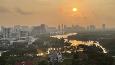 Cho thuê SaiGon South, căn view sông 2Pn2Wc 71m² 13Triệu Full NộiThất
