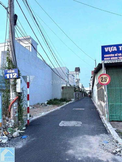 BÁN  NỀN GÓC 2 MẶT TIỀN HẺM 112 HOÀNG QUỐC VIỆT PHƯỜNG AN BÌNH , Q. NI