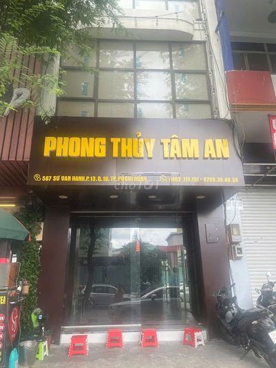 Cho thuê nhà mặt tiền 567 Sư Vạn Hạnh Q10 4x18m