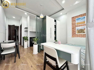 Studio Ban Công thiết kế hiện đại, Full nội thất Tại Quang Trung