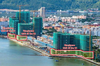 Shophouse khối đế tòa S1 S2 - Sun Symphony Residence Đà Nẵng
