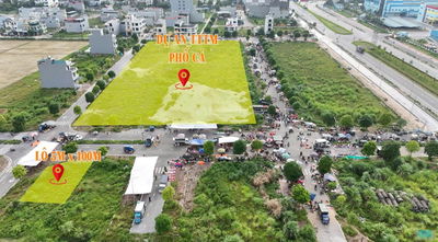 Bán đất nền Kinh doanh buôn bán được ngay, đường đôi, Chợ sầm uất 100m2, mt 5m