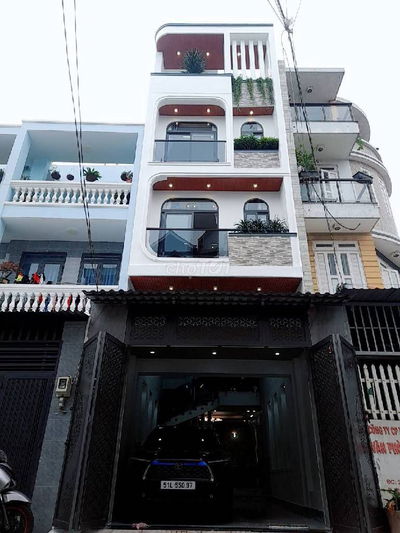 NHÀ MẶT TIỀN PHAN HUY ÍCH – P.12, GÒ VẤP – 4 TẦNG – 4PN – GIÁ CỰC MỀM