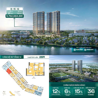 Căn 2PN Masteri View Sông - Giá Full 4.8 tỷ - Bàn Giao Full Nội Thất