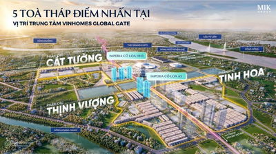 Quỹ căn chuyển nhượng cập nhật hàng ngày giá tốt nhất tại Vinhome Global Gate Cổ Loa.LH: 0818 008 ***