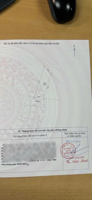 Mảnh đất 2 mặt tiền tại trục chính Khang Mái - Phú Cát sát ngay ga Metro và nhà máy in tền