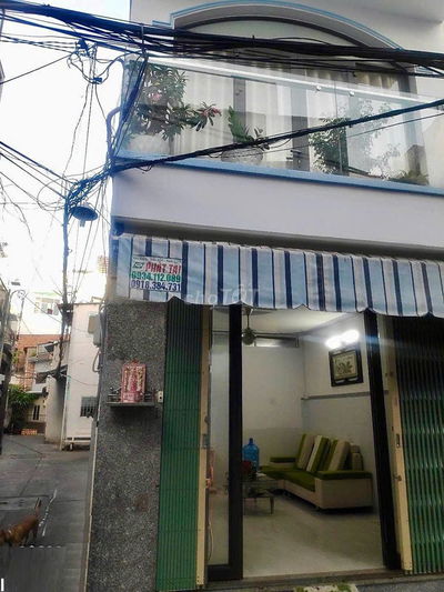 NHÀ MỚI 3 PHÒNG NGỦ HẺM THÔNG 5M VĂN THÂN CHỈ 8TR