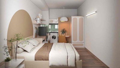 CĂN HỘ FULL NỘI THẤT 15 MÓN CÓ MÁY GIẶT RIÊNG NGAY DƯƠNG QUẢNG HÀM