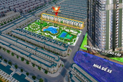 Gia đình cần tiền bán gấp biệt thự view công viên 136m2 sát chung cư mua 24 tỷ bán nhanh chỉ 21 tỷ