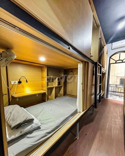🧧Hệ thống Sleepbox - KTX Full tiện nghi_Không phát sinh phí_Mới