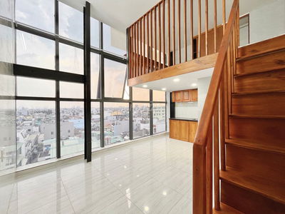 CHO THUÊ CĂN HỘ VIEWS KÍNH, GÁC 2M. FULL NỘI THẤT TÂN HƯƠNG. Ở LIỀN