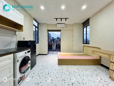 Chính chủ cho thuê Studio Bancol cửa sổ 35m2 Full nội thất mới