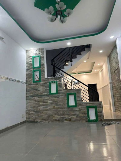Nhà Trần Xuân Soạn Tân Hưng hẻm 5m xe tải thông cọc 1  tháng sân sau