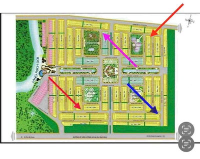 Chính Chủ Cần Ban 05 Nền Góc Vị trí đẹp KDC Saigon Village.Giá đầu tư