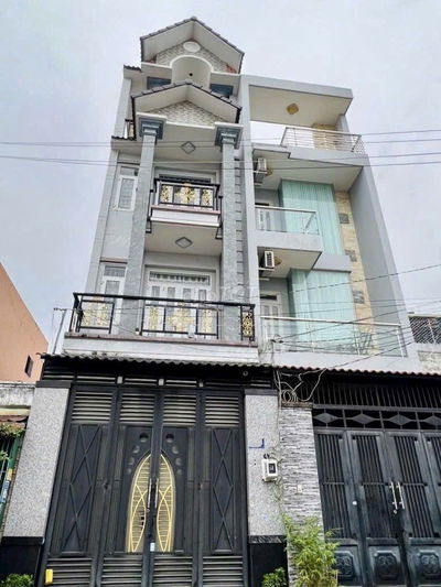 NHÀ Đ. PHAN ANH, TÂN PHÚ, NGÃ TƯ 4 XÃ - 4 TẦNG - HẺM 8M - CHỈ 7.6 TỶ.