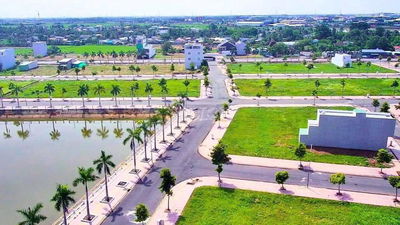 BÁN LÔ KẾ GÓC 100M VIEW HỒ SINH THÁI, ĐƯỜNG 17M, TT THỦ THỪA,LONG AN