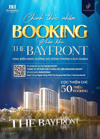 BIGHOMES ĐẠI LÝ PHÂN PHỐI CHÍNH THỨC DỰ LUMIERE BAYFRONT CĂN HỘ HẠNG SANG GIỮA VINHOMES OCEAN PARK