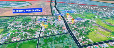 14 lô đất siêu phẩm sát kcn - cách Tràng Duệ 3 chỉ 200m - đón trọn giá trị vàng -giá đầu tư cực tốt