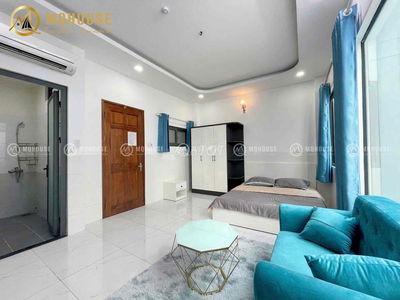 PHÒNG CHO THUÊ FULL NỘI THẤT_BAN CÔNG THOÁNG MÁT _ GIÁ PHÒNG GIẢM SÂU