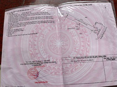 Cần bán lô đất vị trí đắc địa cực đẹp trung tâm Tây Ninh