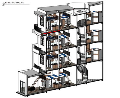 Bán nhà mặt tiền Nguyễn Thượng Hiền, dòng tiền sau cải tạo 13p 90tr/th