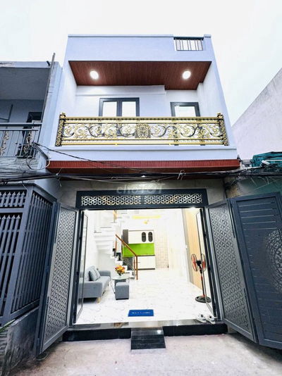 Ngay Bốn Xã Nhà Đẹp Ở Ngay TRệt + Lầu 2PN + 2WC Giá Nhỉnh 3Đồng
