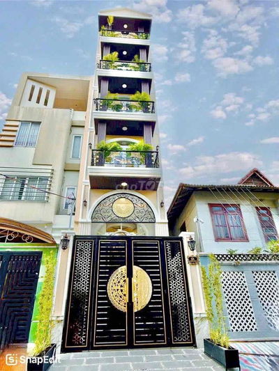 Bán nhà đẹp 6 tầng MT đường số Lâm Văn Bền Quận 7
