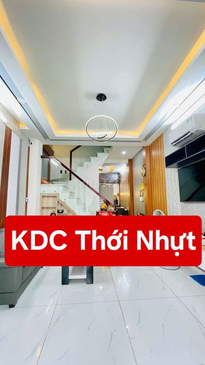 NHÀ TRỆT LẦU ĐẸP - KDC THỚI NHỰT 1