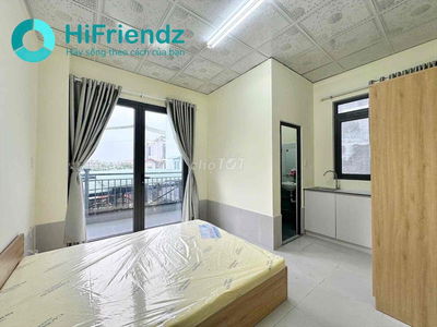 Phòng Ban Công Full Nội Thất Mới Xây Gần cầu vượt Ngã tư ga - NTTU