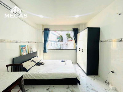 STUDIO CỬA SỔ TRỜI THOÁNG MÁT - ĐẦY ĐỦ NỘI THẤT MỚI - NẰM NGAY QUẬN 3