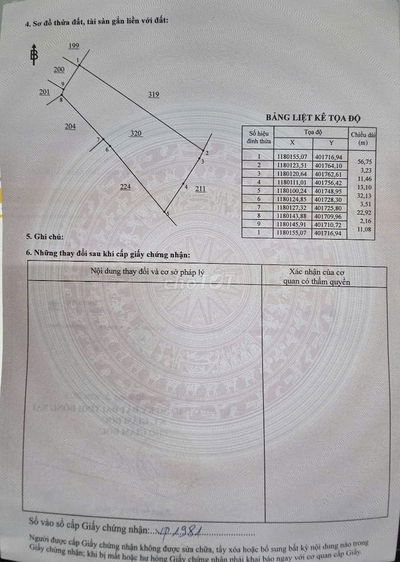 Bán đất tại xã Vĩnh Thanh, Nhơn Trạch, Đồng Nai, 1,1 tỷ, 1140m2