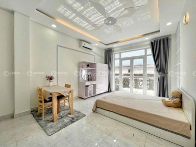 ♦️CĂN HỘ STUDIO BAN CÔNG - CỬA SỔ MÁY GIẶT RIÊNG NGAY ÂU CƠ - TRẦN TẤN