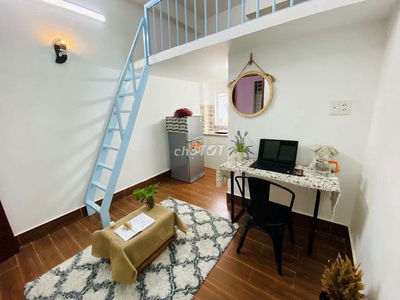 Phòng trọ có gác xịn sò đường Ung Văn Khiêm gần đại học Hutech, 25m2