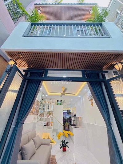 Nhà bán 3x7m 1 trệt 1 lầu 2PN 2WC hẻm Phú Thọ Hoà - Tân phú. Giá 3.65