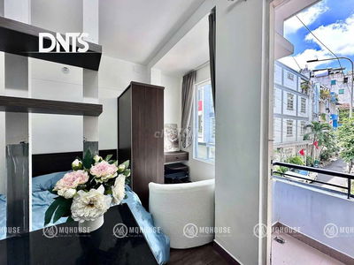 🍀Căn Hộ Gần ISB, Chợ Tân Định_Ban Công/Cửa Sổ Trời_Full Nội Thất