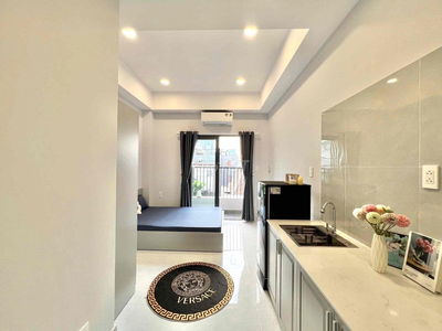 Căn Hộ Studio Ban Công Ngay Chân Cầu Vượt 3 Tháng 2 - Đại Học Huflit.