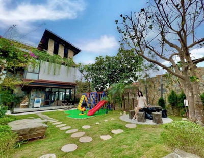 Bán Vila nghỉ dưỡng 1000m2 sổ đỏ tại Sóc Sơn